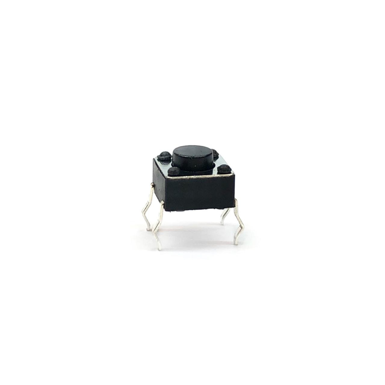 CHAVE TACT SWITCH 6X6X4,3MM 180 GRAUS